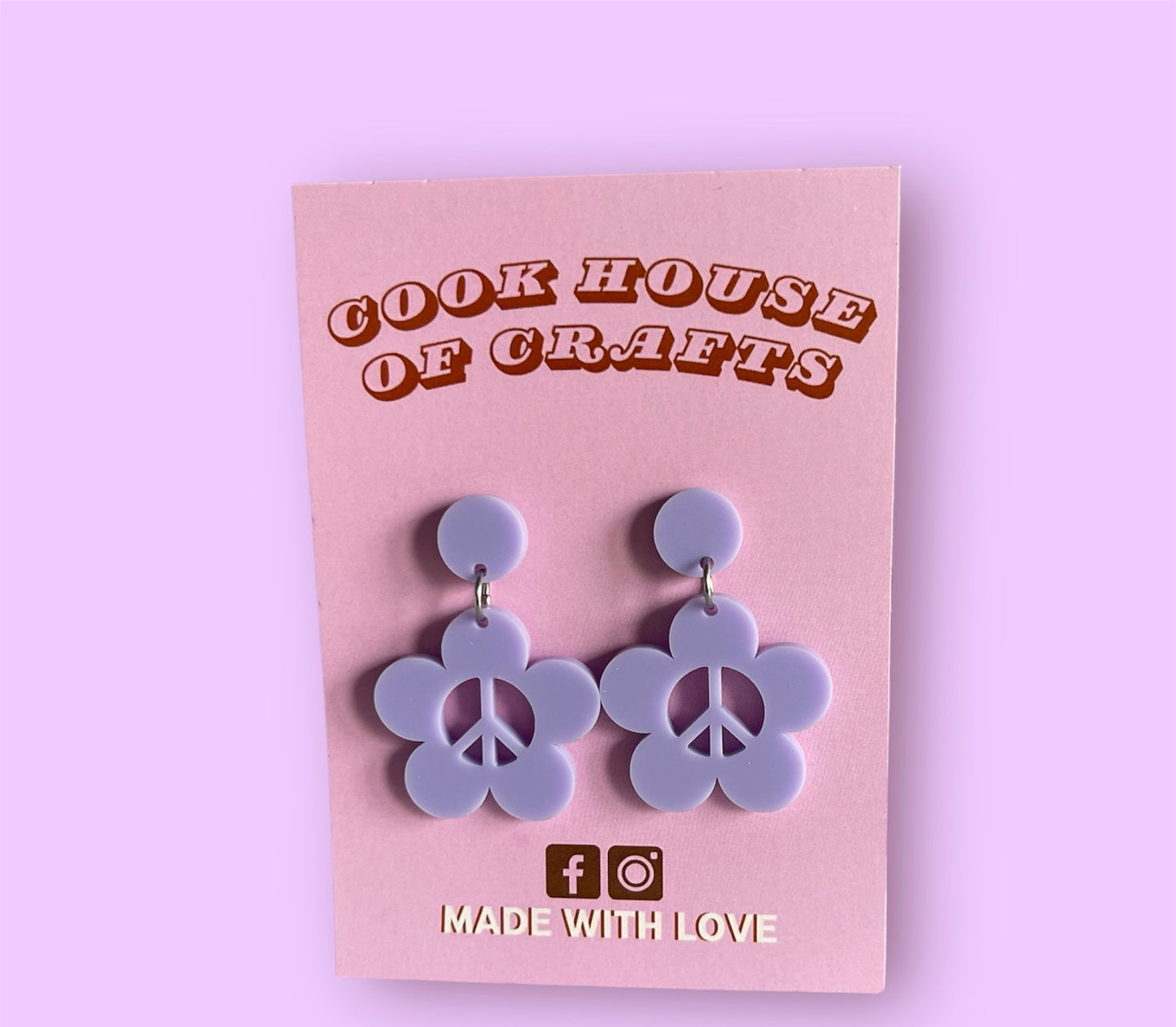 Flower power pendants 🌸